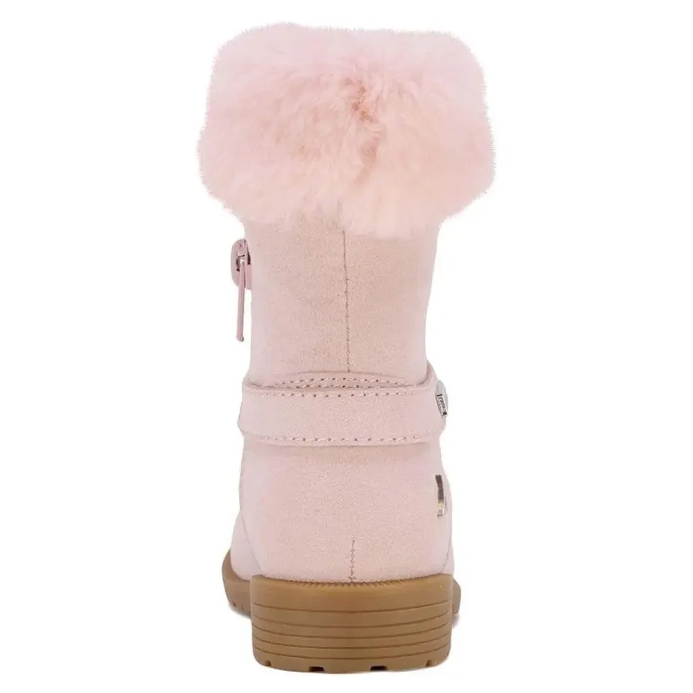 NAUTICA Girls Warm Boots Fashion  With Sherpa Fur Size 6 NEW # Box 635